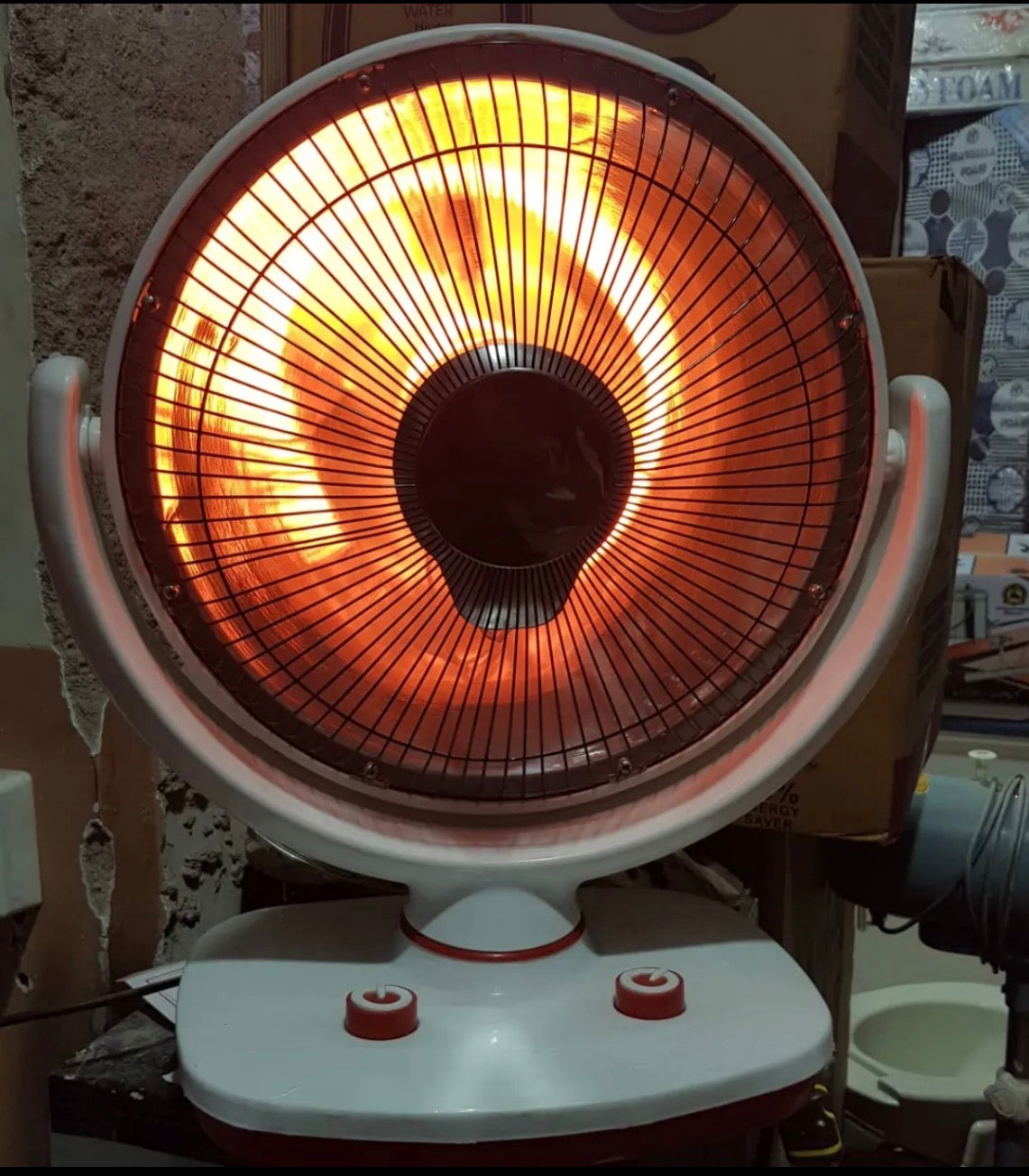 Power Sun Halogen Electric Dish Heater For Winter